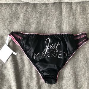 ‘Just Married’ Victoria Secret Panties! NWT 🥳🥳🎉
